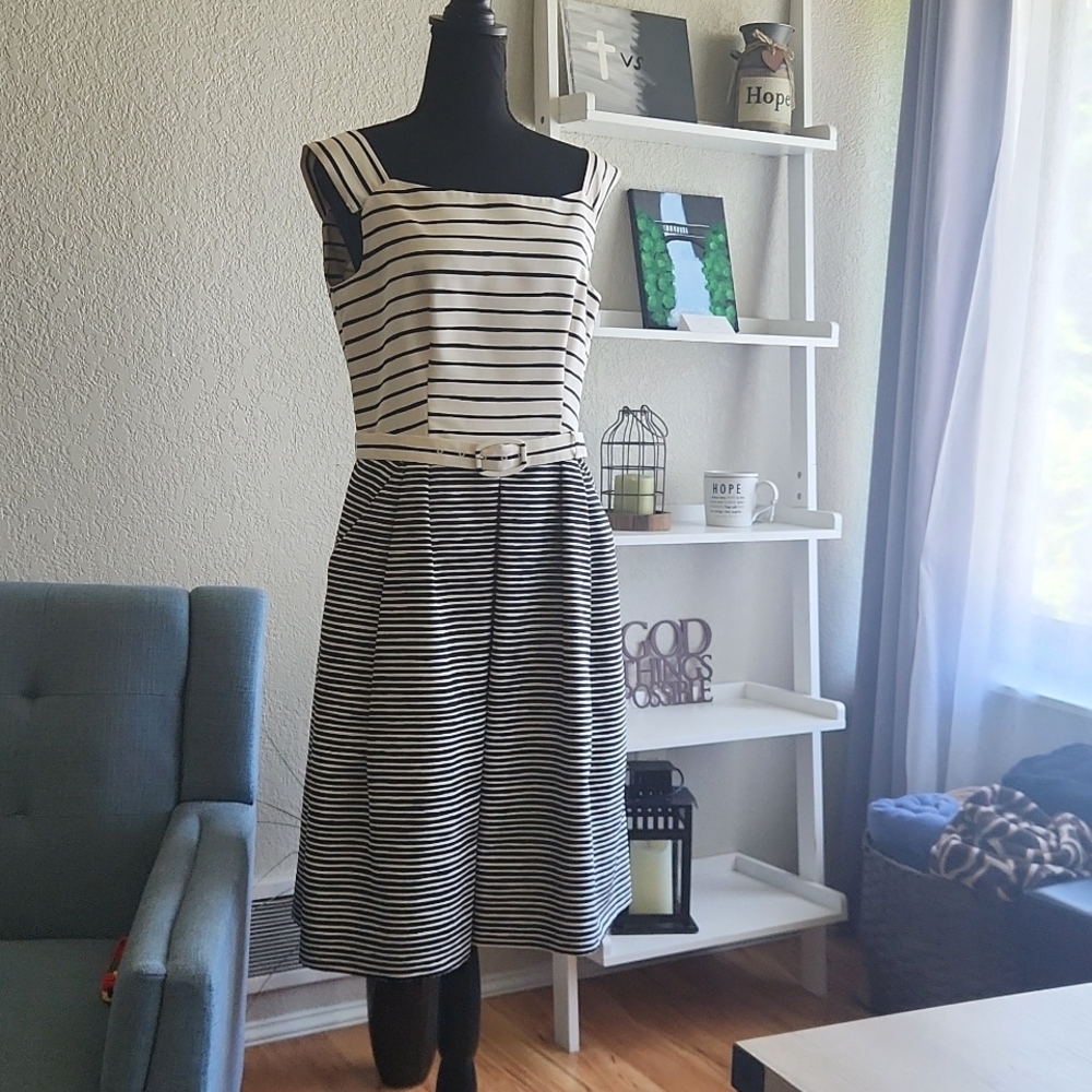 Prada A-line Silk Dress Size 44